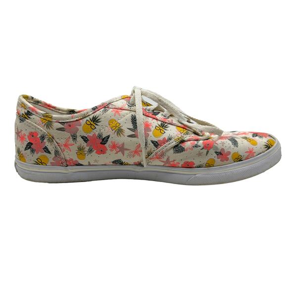 Vans Women's Tropical Shoes with Pineapples Size 9.5 - Picture 4 of 7